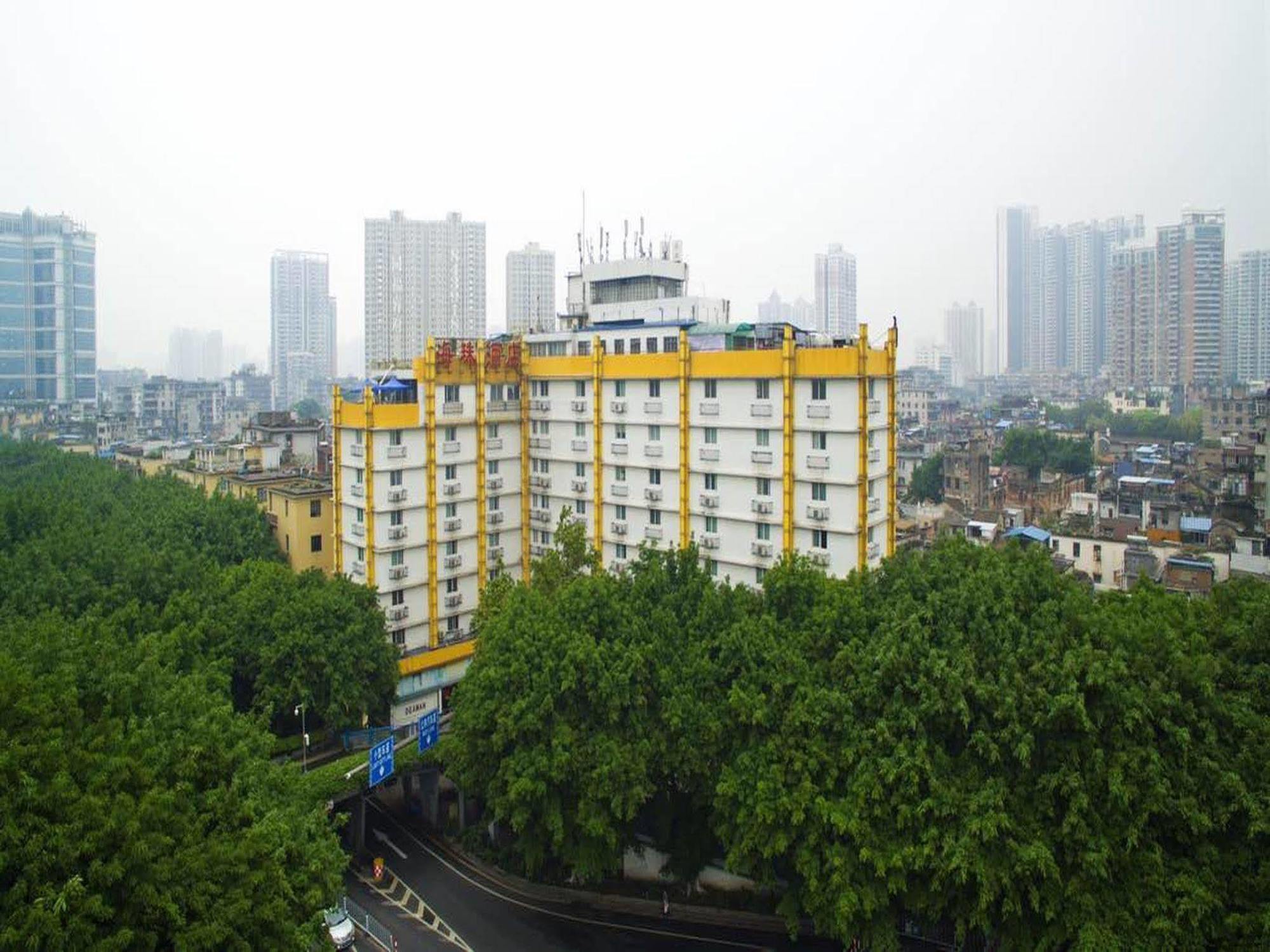 Haizhu Hotel Kanton Exterior foto